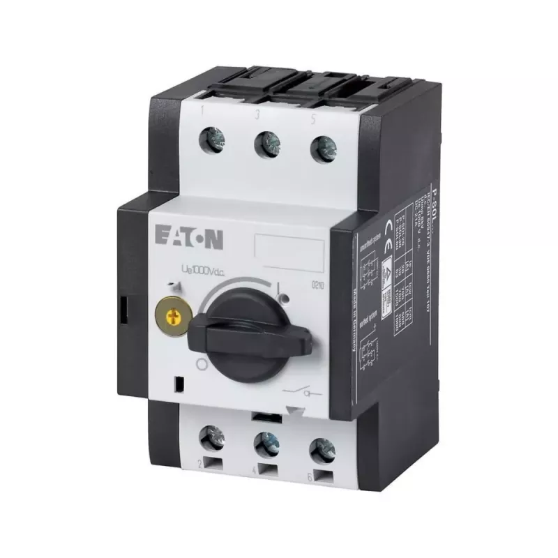 Eaton P-SOL30 2-poliger Dreh-Hauptschalter, 32 A, Schwarz/Weiß 120935