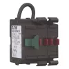 Eaton M22-K02SMC10 Leistungsrelais, 2 NC, Frontmontage, Schraubklemmen, Schwarz 121474