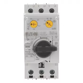 Eaton PKE12/XTU-1.2 3-poliger Motorschutzschalter, 0,3-1,2 A, 690V, 50kA 121731