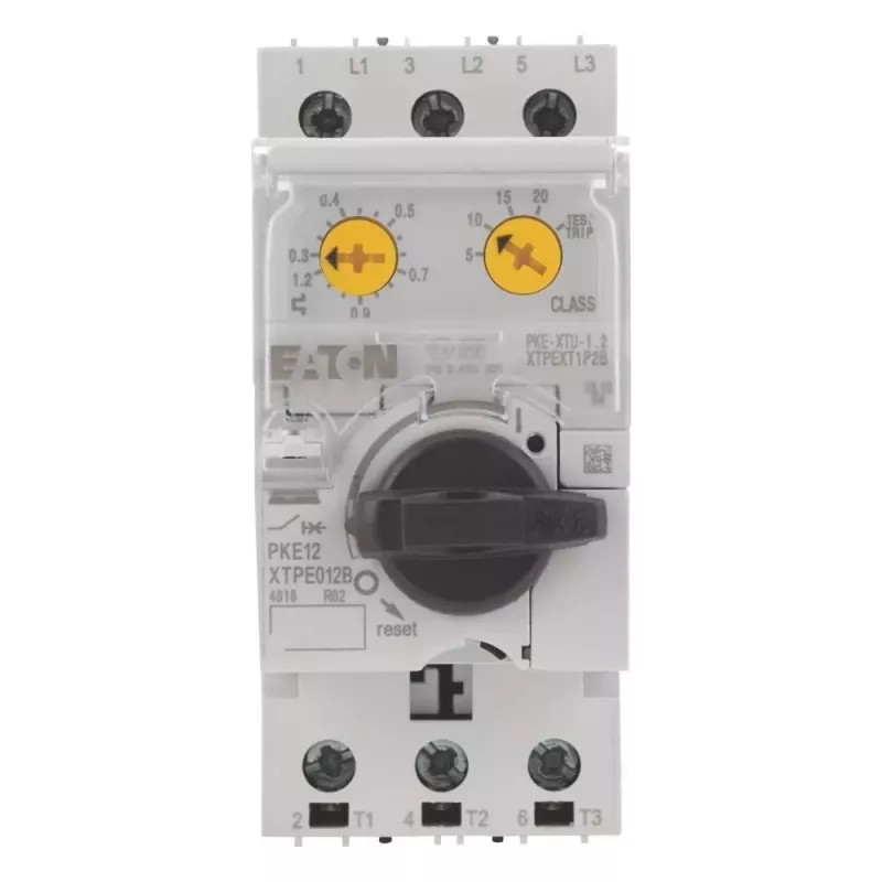 Eaton PKE12/XTU-1,2 Motorschutzschalter, 3-polig, 0,3-1,2 A 121731