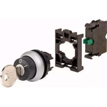 Eaton 110917 Schaltschrank-Verriegelungsmechanismus, schraubenbetätigt, Schwarz/Silber