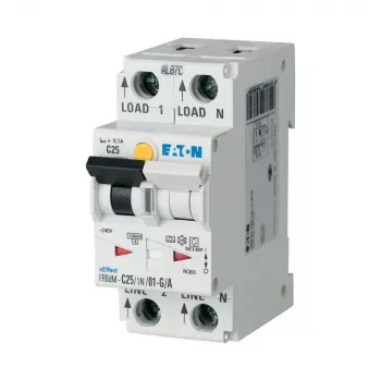 Eaton FRBDM-B16/1N/001-G/A RCBO 16A 10mA 1P+N B-Charakteristik 230V 168251