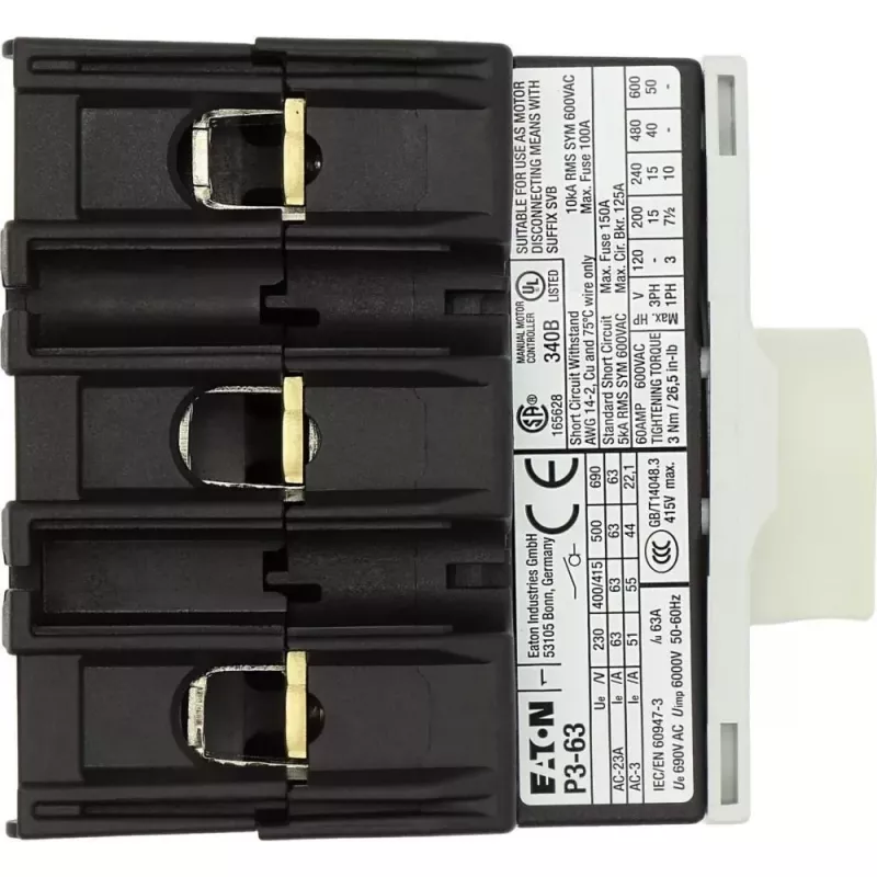 Eaton P3-63/M4/SVB Hauptschalter, Nockenschalter 172784