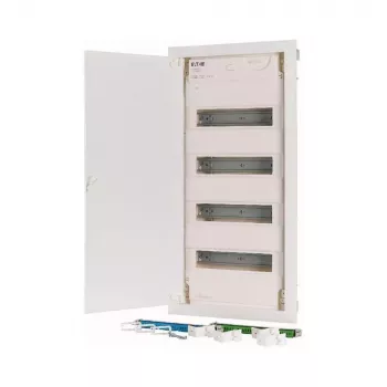 Eaton KLV-48UPP-F Unterputz-Verteiler 4-reihig 48 Module, Weiß 178804