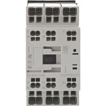 EATON DILM25-11 230V 50Hz 3-poliger Leistungsschütz, 25A AC-3 400V, 11kW, 1NO+1NC 199284