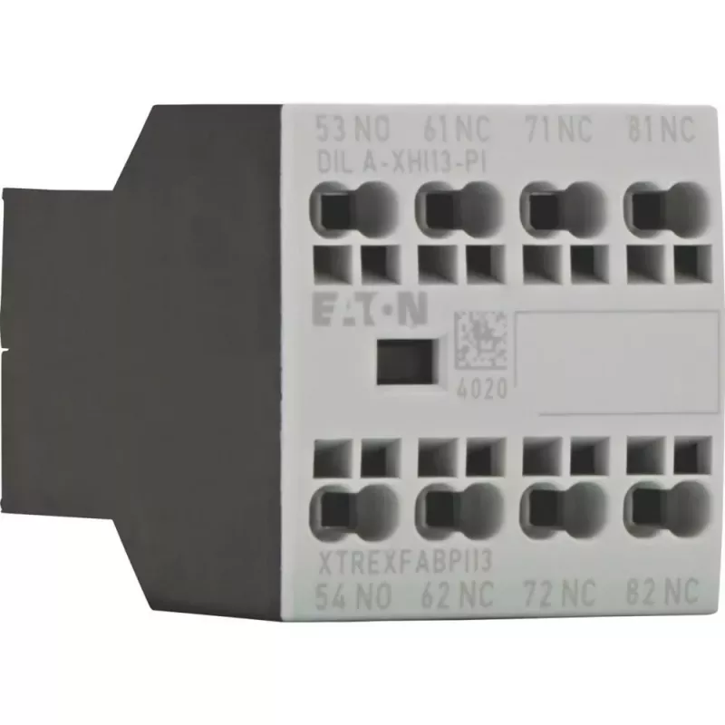 Eaton DILA-XHI13-PI Hilfskontaktblock, 1NO+3NC, Frontmontage, Schraubklemmen 199320