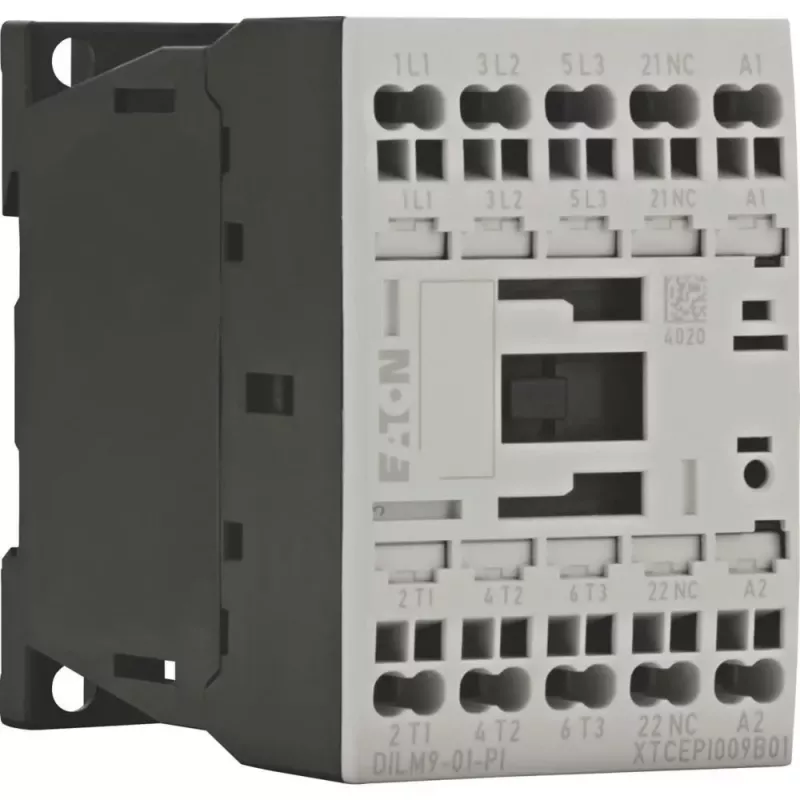 Eaton DILM9-01(24VD) Leistungsschütz, 3-polig, 9 A, 24 V DC Spule 199238