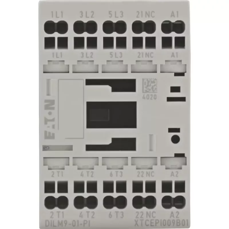 Eaton DILM9-01(24VD) Leistungsschütz, 3-polig, 9 A, 24 V DC Spule 199238