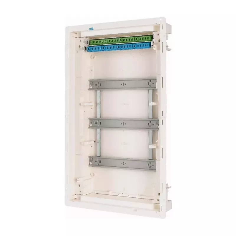 Eaton KLV-36HWP-F Aufputz-Verteilerschrank, 3 Reihen, 36 Module, transparente Tür, Weiß 178810