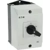 Eaton T0-4-8410/I1 3-poliger EIN-AUS-Kippschalter, 20 A, Frontmontage, Schwarz/Weiß 207140