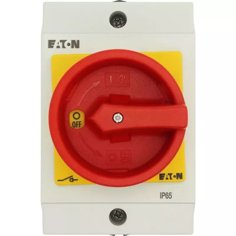 Eaton T0-1-8200/I1/SVB Kippschalter, 1-polig, Rot / Weiß / Gelb 207145