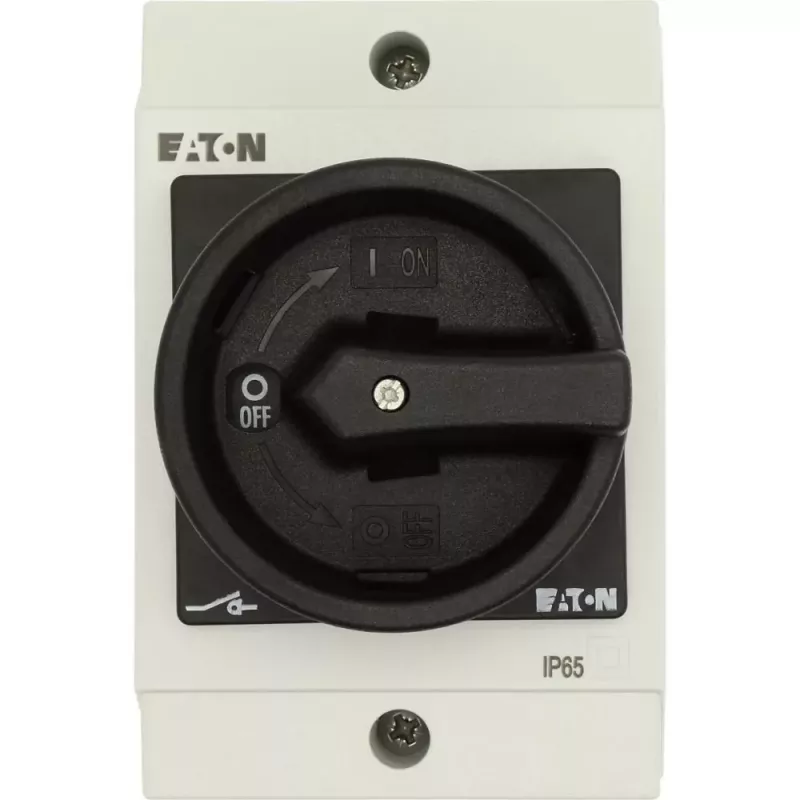 Eaton T0-2-1/I1/SVB-SW 3-poliger Kippschalter, schwarz/weiß, 207148