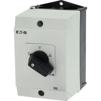 Eaton T3-4-8410/I2 Hauptschalter 3-polig 63 A 690 V AC EIN-AUS Schalttafeleinbau Schwarz/Weiß 207195