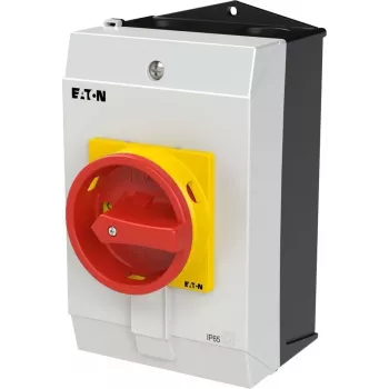 Eaton P1-32/I2/SVB/N Hauptschalter 3-polig + Neutralleiter 32 A IP65 Grau/Rot 207319