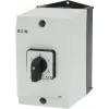 Eaton 207537 3-poliger Drehschalter, 20 A, 690 V, Frontmontage, Schwarz/Weiß