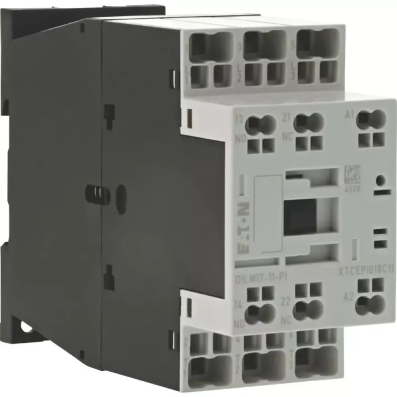 Eaton DILM17-11(RDC24)-PI Leistungsschütz, 3 NO Hauptkontakte, 24 V DC Spule, 17 A 199283