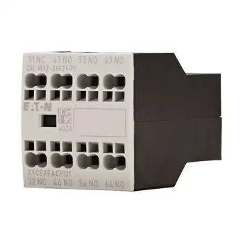 Eaton DILM32-XHI31-PI Hilfsschalterbaustein, 3NO+1NC, 4A, Schraubklemmen, Frontmontage für DILM7-DILM32 Schütze 199312