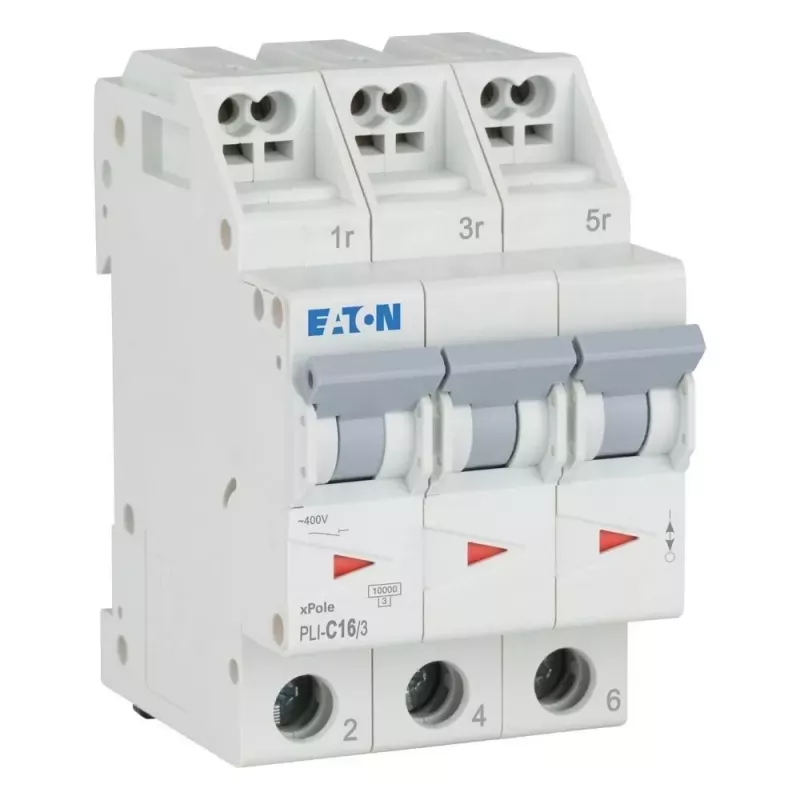 Eaton PLI-C16/3 Leitungsschutzschalter Typ C 16A 3-polig 101321