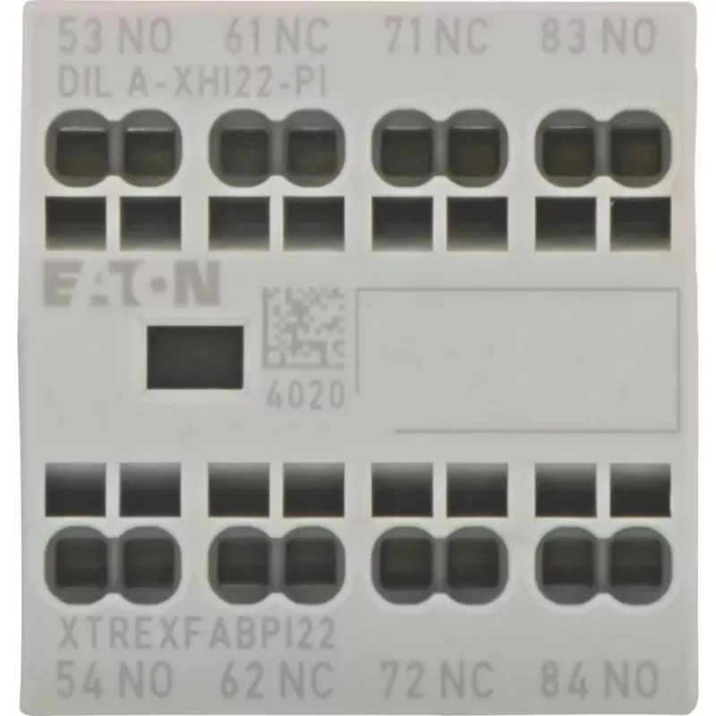 Eaton DILA-XHI22-PI Hilfskontaktblock, 2NO+2NC, 4A, Frontmontage 199319