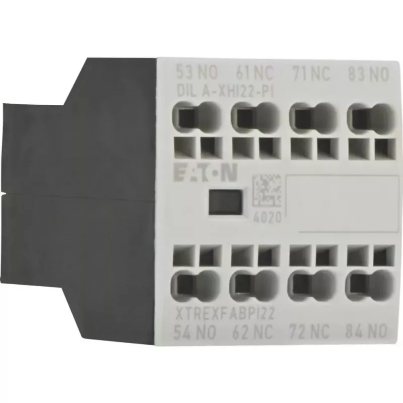 Eaton DILA-XHI22-PI Hilfskontaktblock, 2NO+2NC, 4A, Frontmontage 199319