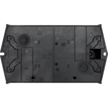 Eaton CI-K Leergehäuse für DIN-Schienen-Montage, 100 x 160 x 145 mm, Lichtgrau (RAL 7035), Schwarzer Deckel (RAL 9005) 206883