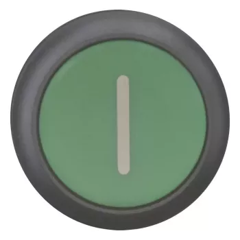 Eaton M22S-D-G-X1 Flacher Drucktaster, grün, 22,5 mm, Momentary, IP66/IP67/IP69K 216608