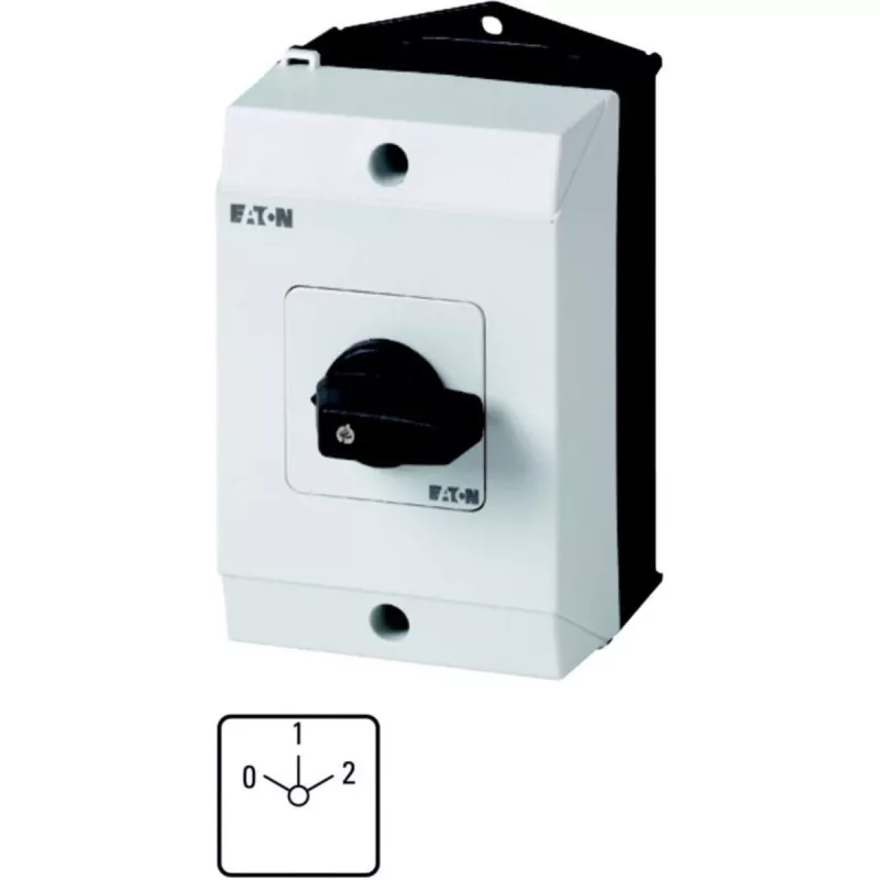 Eaton T0-3-8451/I1 Nockenschalter 3-polig 20A 690V Schwarz/Weiß 207133