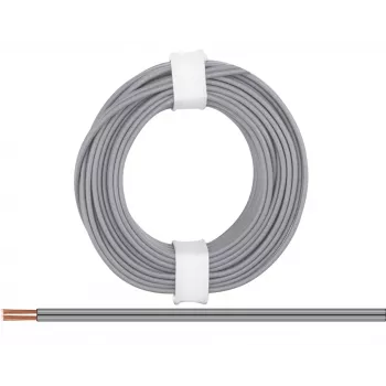 Donau Elektronik 218-99 Litze 2 x 0,14 mm² Grau 5 m