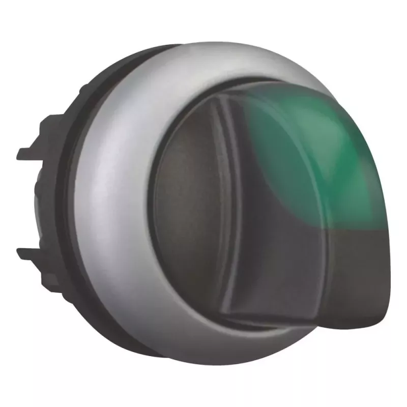 Eaton M22-WLK3-G Kippschalter, schwarz/grün/silber 216837
