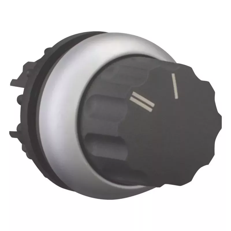 Eaton M22-WR-X92 Wahlschalter, 2-Positionen, Rastend, Drehknopf, Schwarz