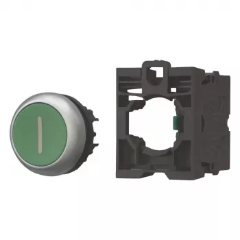 Eaton M22-D-G-X1-K10-BVP Drucktaster mit Kunststoff-Frontring, grün, 1 NO 110937