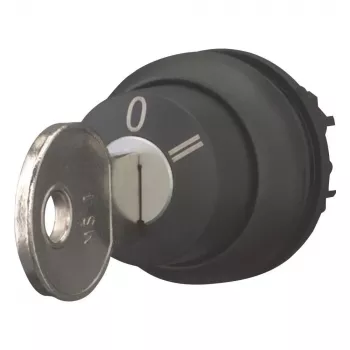 Eaton M22S-WRS3 Schlüsselbetätigter Wahlschalter, 3-Positionen, Rastend, Schwarz 216901