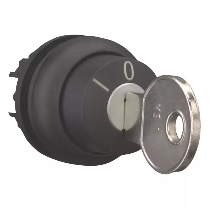 Eaton M22S-WRS3 Schlüsselbetätigter Wahlschalter, 3-Positionen, Rastend, Schwarz 216901
