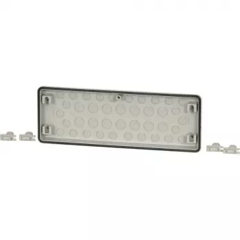 Eaton FL4-2 Schaltschrankflansch, grauer Kunststoff, 329 x 23 x 116 mm 014863