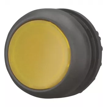 Eaton M22S-DL-Y Drucktaster-Antrieb, tastend, gelber Taster, schwarzer Kragen, 22,5 mm 216930