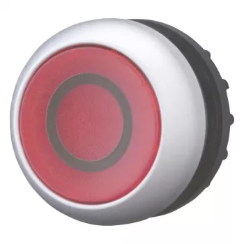 Eaton M22-DL-R-X0 Drucktaster-Antrieb, rot, Metallfrontring, 22,5 mm 216936