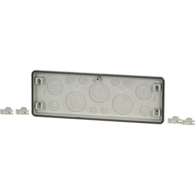 Eaton FL4-5 Gehäuseflansch, grauer Kunststoff, 329 x 23 x 116 mm 021982