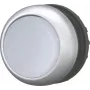 Eaton M22-DRL-W Leuchtdrucktasten-Betätiger, flach, rastend, Schwarz/Metallic/Weiß