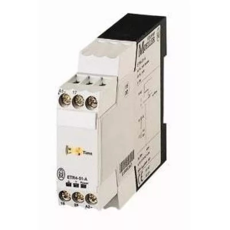 Eaton ETR4-51-A Stern-Dreieck-Zeitrelais, 24-240V AC/DC, 3-60s, 2 CO, DIN-Schiene 031884