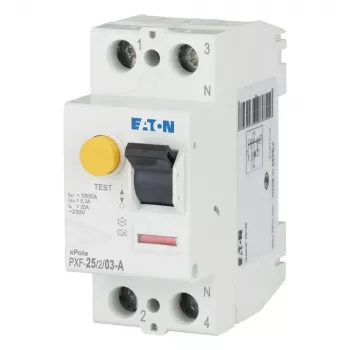 Eaton PXF-25/2/03-A Fehlerstrom-Schutzschalter (RCCB) 25 A 2-polig 30 mA Typ A 236746