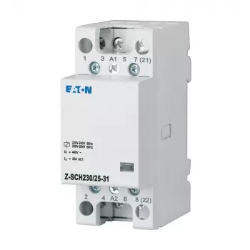 Eaton Z-SCH2 Installationsschütz 230V AC 25A 3NO+1NC DIN-Schiene 248846