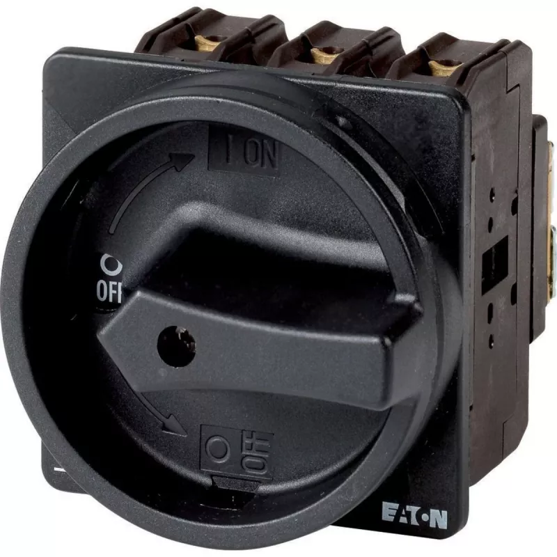 Eaton P3-63/EA/SVB-SW Kippschalter, 3P, kabelgebunden, IP65, Schwarz 057857
