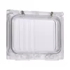Eaton SKF-FF4 Sichtfenster mit Klappe, 4 TE, 94x77x25 mm, Grau 233780