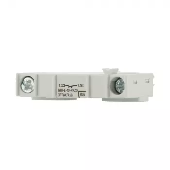 Eaton NHI-E-10-PKZ0 Hilfskontaktblock, 1 NO, Seitenmontage, Weiß, für PKZ0 Motorschutzschalter 082884