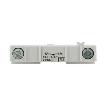Eaton NHI-E-10-PKZ0 Hilfskontaktblock, 1 NO, Seitenmontage, Weiß, für PKZ0 Motorschutzschalter 082884