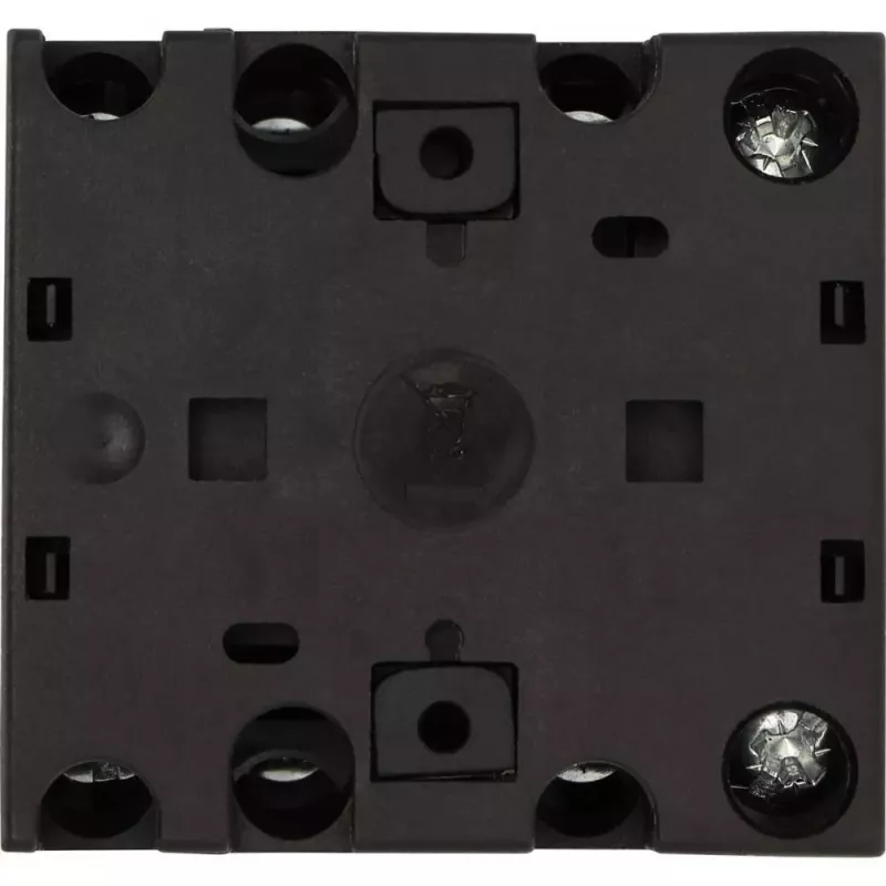 Eaton T0-3-8401/E 3-poliger EIN-AUS-Drehschalter, 20 A, 690 V AC, schwarzer Griff, Frontplattenmontage 091047