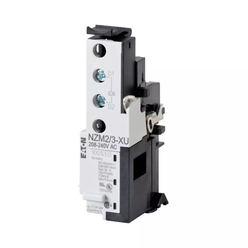 EATON Unterspannungsauslöser für NZM2/3, 208 V AC/DC, NZM2/3-XU208-2 (259499)