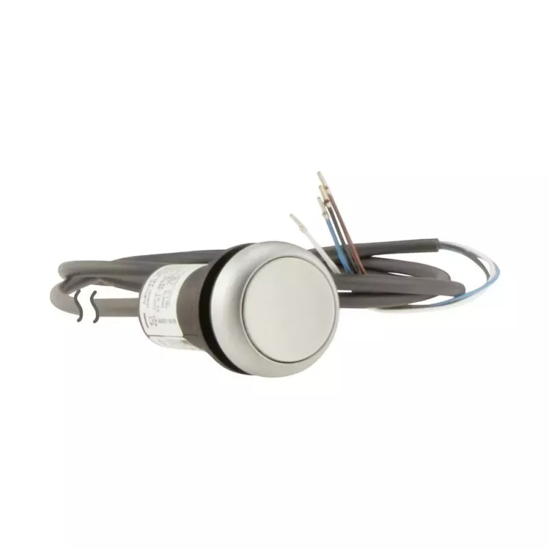Eaton C22 Flachdrucktaster Weiß 1NO Momentary C22-D-W-K10-P62 185673
