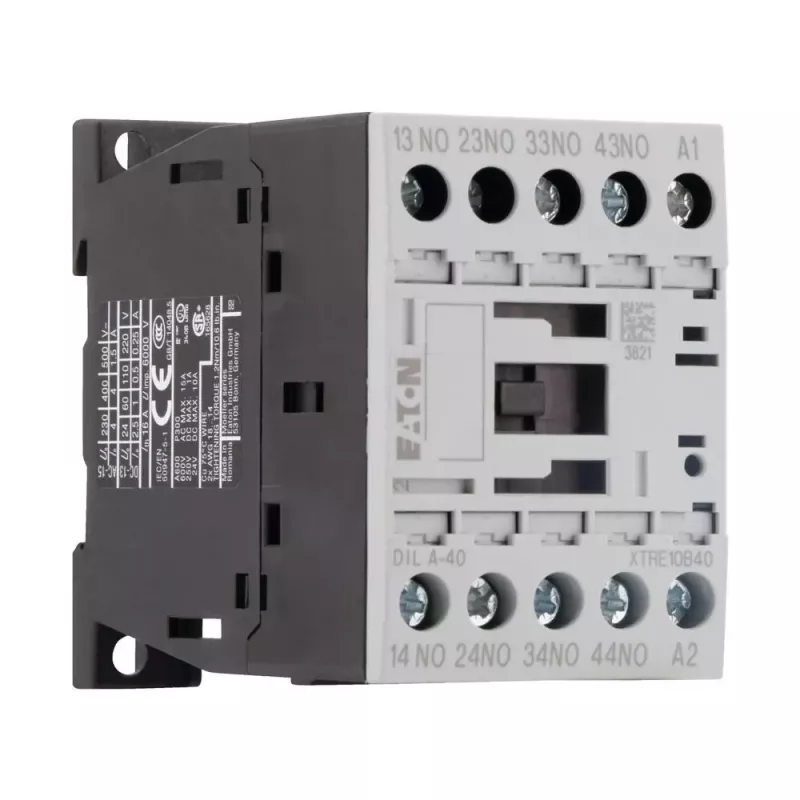 Eaton DILA-40 Hilfsschütz, 4 NO, 24 V AC Spule, 50 Hz 276316