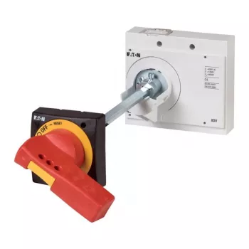 Eaton NZM3-XHBR Drehgriff, Rot/Gelb, Türbefestigung, abschließbar, IP66 266634